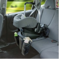 Schutzunterlage Autositz mit 3 Taschen